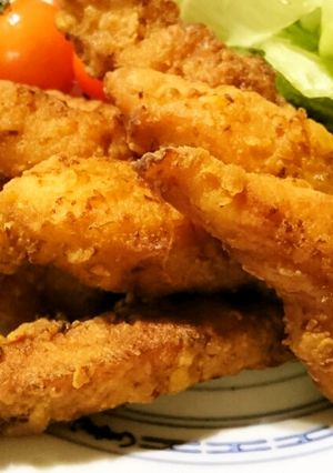 カリッとジュ—シー☆鶏ささみの唐揚げ～♪-レシピのメイン写真