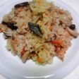 秋鮭ときのこの炊き込みご飯!