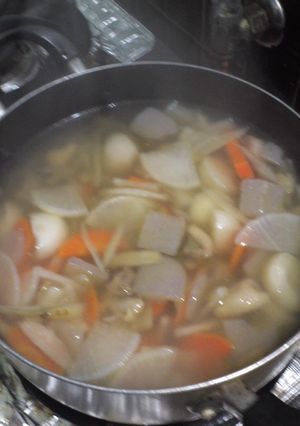 カンタン♪根菜たっぷりのお汁-レシピのメイン写真