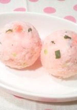 ✿たらこ・しらす・小葱のおにぎり✿-レシピのメイン写真