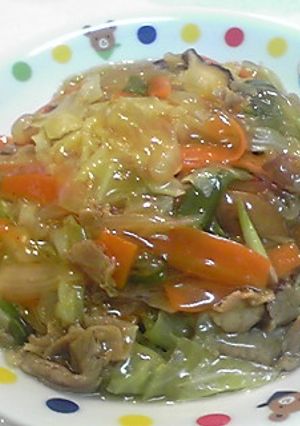 万能☆アタシの野菜あんかけ-レシピのメイン写真