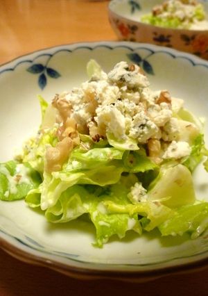 ラ・フランスとレタスのサラダ-レシピのメイン写真