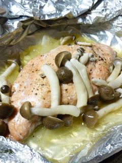 我が家の定番♬鮭のホイル焼き-レシピのメイン写真
