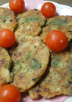 ヘルシ～ささみ豆腐焼き♪-レシピのメイン写真