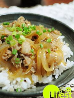 甘めの豚丼-レシピのメイン写真