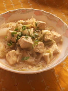 我が家の中華✿豆腐と白菜の煮込み-レシピのメイン写真