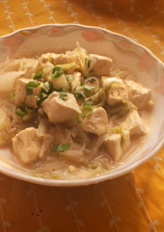 我が家の中華✿豆腐と白菜の煮込み-レシピのメイン写真