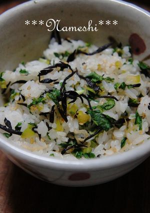 菜飯-レシピのメイン写真