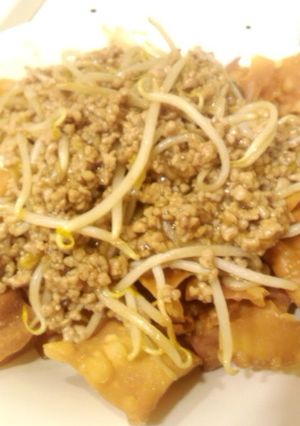 ★ワンタンの皮のもやしあんかけ★-レシピのメイン写真