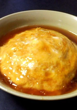 シンプルなポン酢de天津飯-レシピのメイン写真