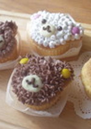 ✿ふんわりカップケーキ✿-レシピのメイン写真
