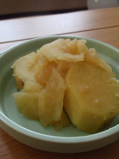 さつま芋とりんごのコトコト煮~ゆず風味~-レシピのメイン写真