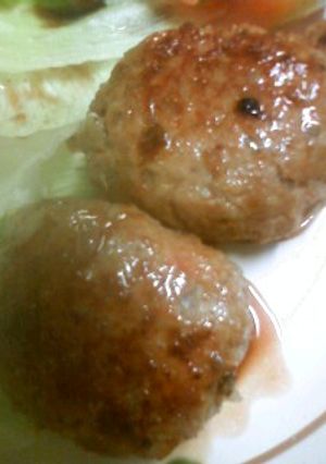 照り焼き蓮根ハンバーグ-レシピのメイン写真