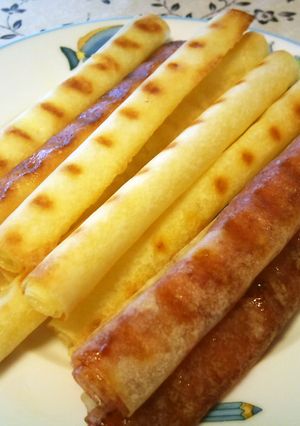 簡単！春巻の皮でバターシュガースティック-レシピのメイン写真