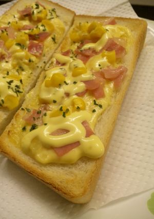 ❀うちのベーコーンマヨトースト❀-レシピのメイン写真