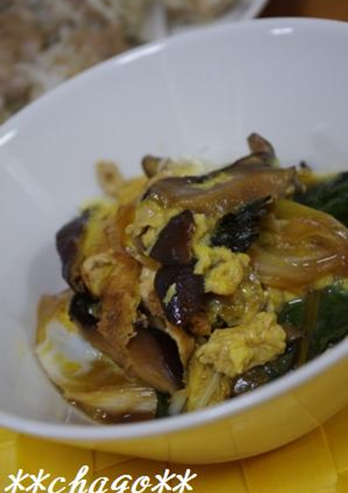 ＠豆腐と野菜のすき煮風卵とじ＠-レシピのメイン写真