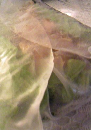 納豆と海苔の生春巻き-レシピのメイン写真