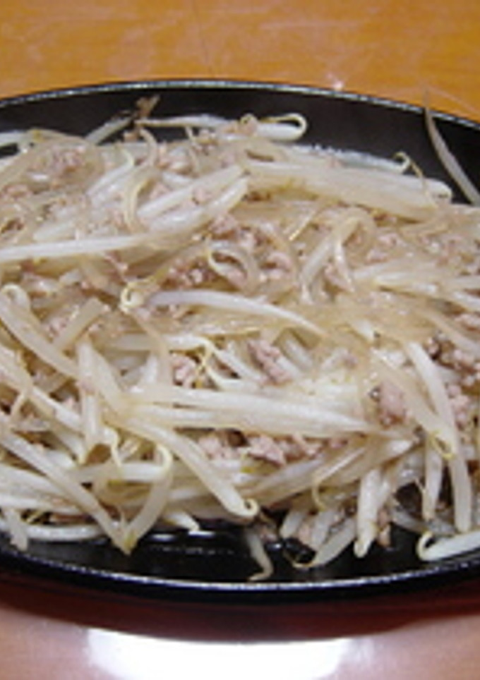 もやしとマロニーの豚ミンチ炒め-レシピのメイン写真