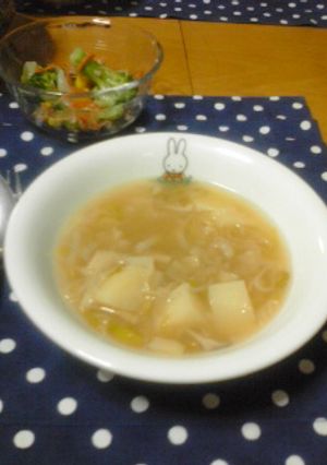下仁田ネギスープ-レシピのメイン写真