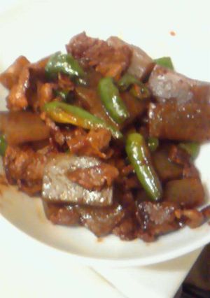 ★蒟蒻ﾋﾟｰﾏﾝ牛肉の甘辛煮★-レシピのメイン写真