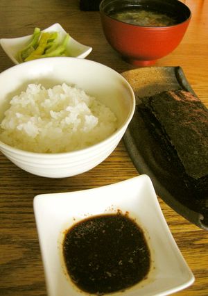 大人ご飯～シビれる海苔しょうゆ～-レシピのメイン写真