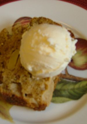 アメリカ　秋のりんごケーキ-レシピのメイン写真