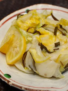 わたし自慢の♪ 白菜漬けもの 柚子風味-レシピのメイン写真