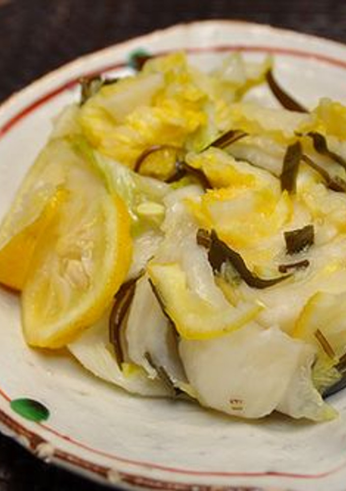 わたし自慢の♪　白菜漬けもの　柚子風味-レシピのメイン写真