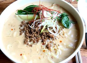 ピーナッツバターで簡単！豆乳担々麺-レシピのメイン写真