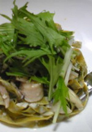 ホタテとキノコのクリームパスタ-レシピのメイン写真