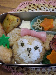 ディズニー シェリーメイちゃん お弁当-レシピのメイン写真