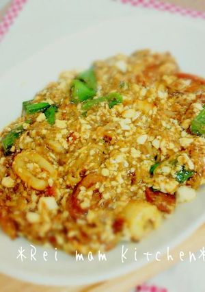 ✿ピリ辛☆彡甜麺醤のピリ辛豆腐あんかけ✿-レシピのメイン写真