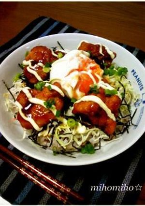 スピードランチ✿からあげ丼-レシピのメイン写真