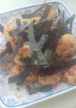 白玉だんごで*磯辺もち*-レシピのメイン写真