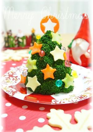 クリスマス☆ブロッコリーとポテトのツリー-レシピのメイン写真