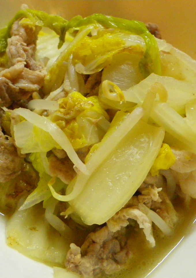 白菜と豚肉の蒸し煮-レシピのメイン写真