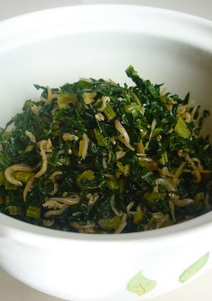 大根の葉としらすのご飯が進む君-レシピのメイン写真