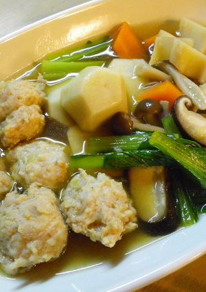 鶏団子と根菜のスープ煮-レシピのメイン写真