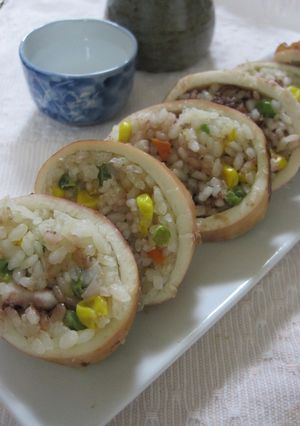 柔らか～いか飯♡炊飯器使用-レシピのメイン写真