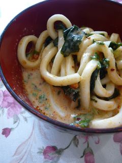 ごまラーわかめうどん☆-レシピのメイン写真