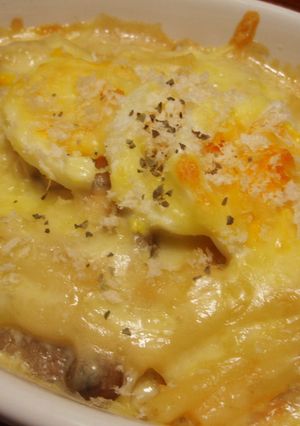 あっつあつ☆チキンマカロニグラタン-レシピのメイン写真