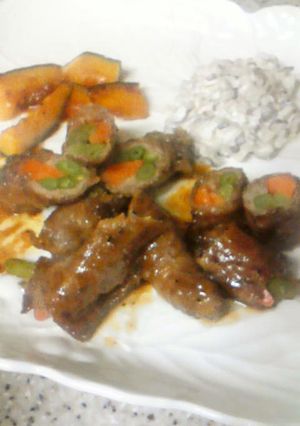 牛肉の八幡巻き☆-レシピのメイン写真
