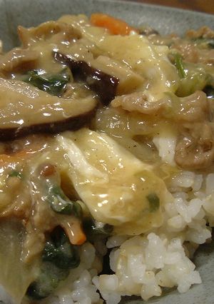 野菜たっぷり！中華丼ならぬ「和風丼」★゛-レシピのメイン写真