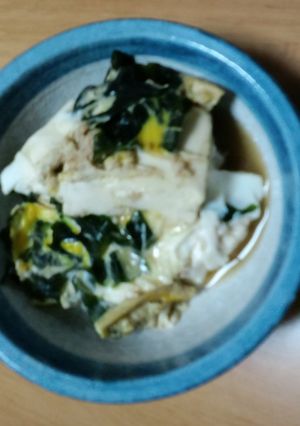 豆腐の卵とじ-レシピのメイン写真