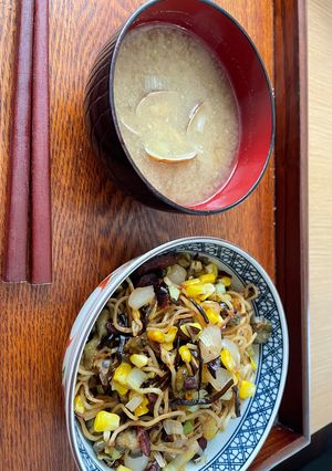 子持ち昆布とらっきょうの焼きそば-レシピのメイン写真