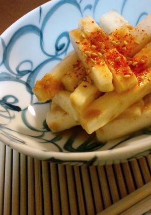 簡単!長いもの辛し醤油和え-レシピのメイン写真