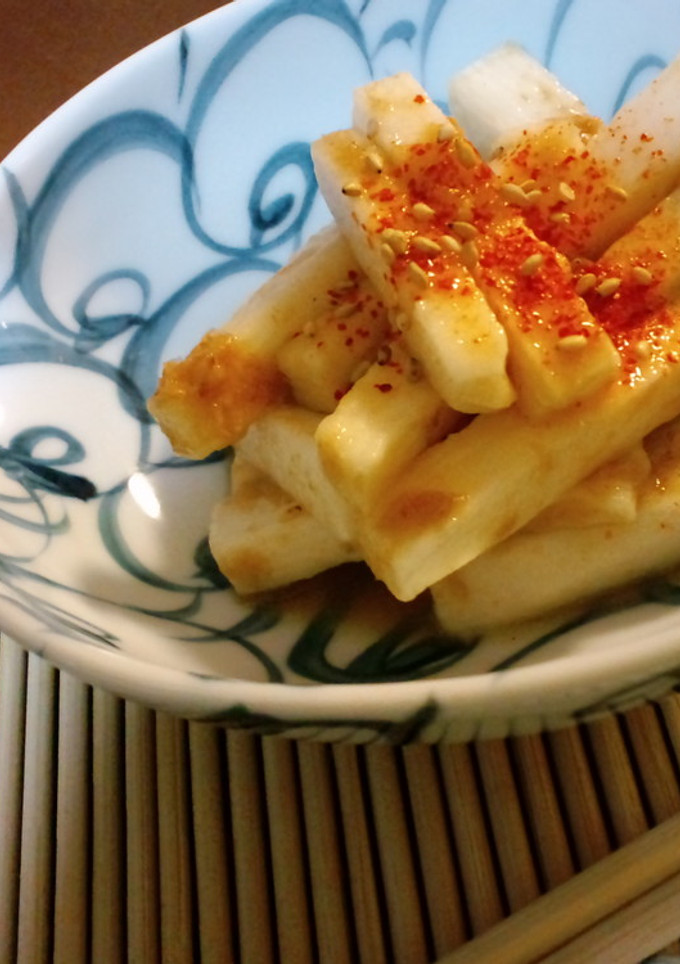 簡単！長いもの辛し醤油和え-レシピのメイン写真