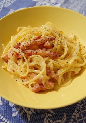 絶対失敗しないカルボナーラ-レシピのメイン写真