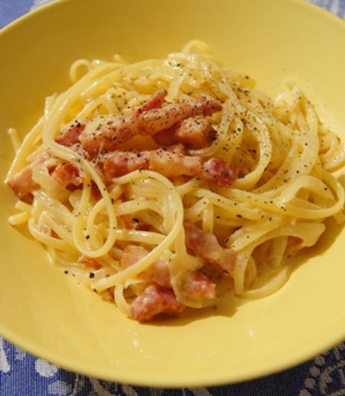 絶対失敗しないカルボナーラ by aigredouce 【クックパッド】 簡単