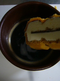 チョコモナカで ショコラ・カフェ-レシピのメイン写真